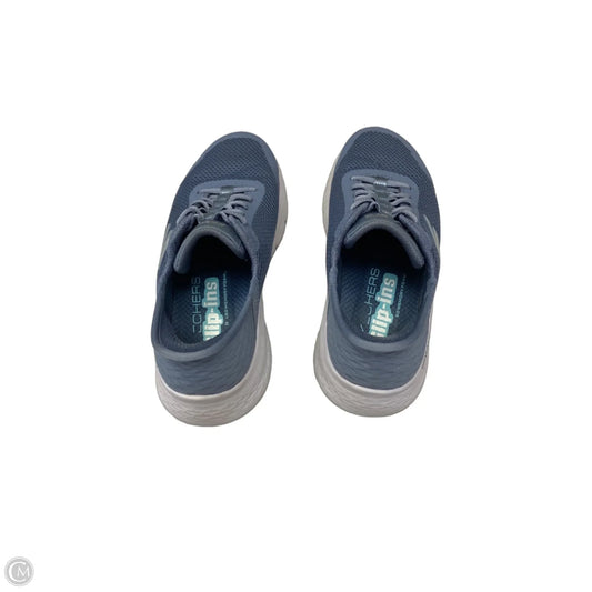 Shoes Athletic By Skechers In Blue, Size: 6.5