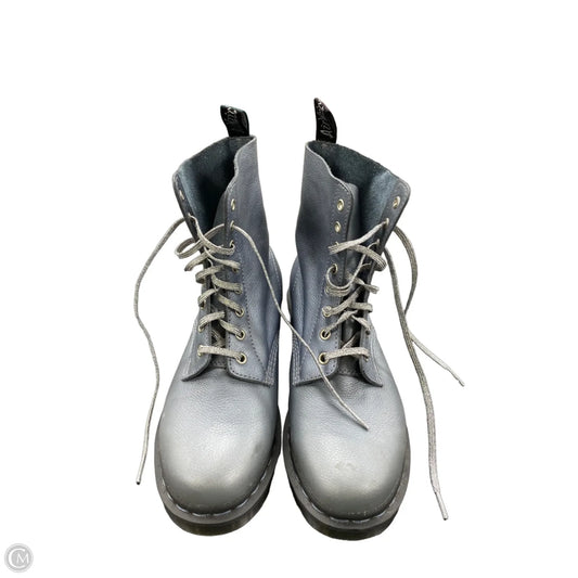 Boots Designer By Dr Martens In Blue, Size: 10