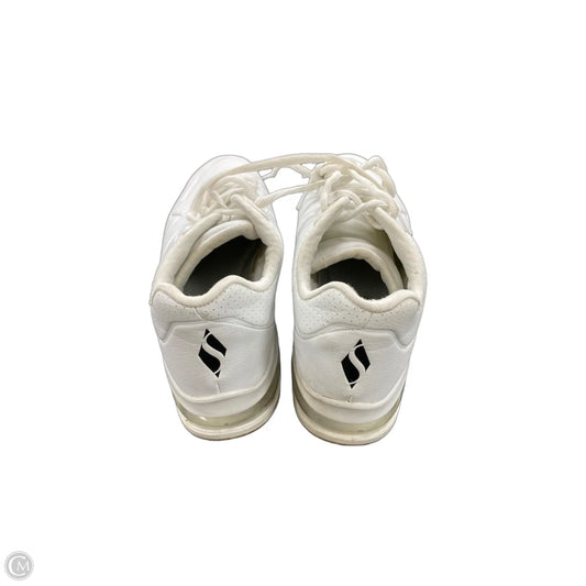 Shoes Athletic By Skechers In White, Size: 8.5