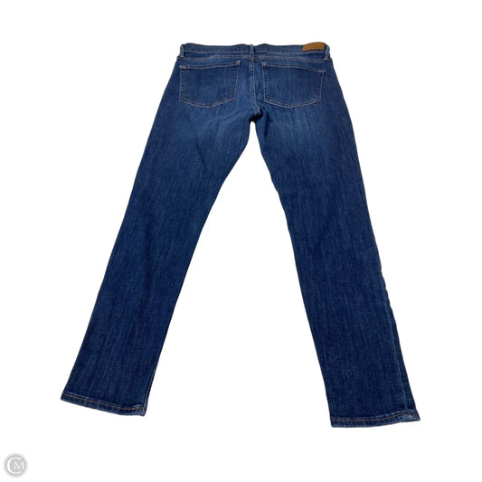 Jeans Skinny By Express In Blue Denim, Size: 10