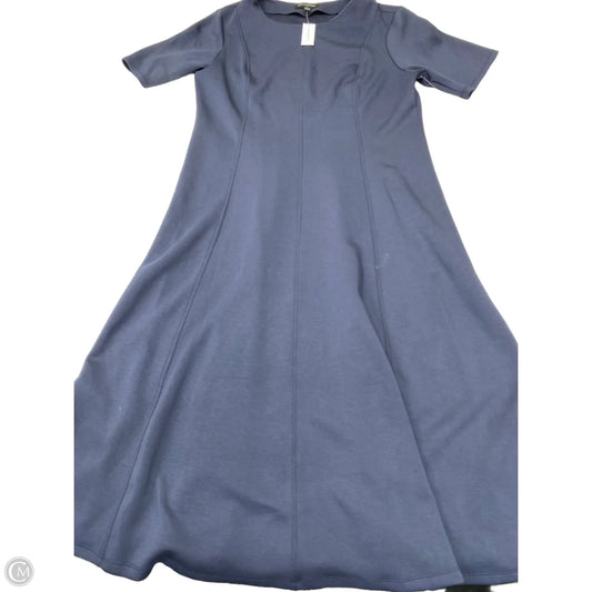 Dress Casual Maxi By Banana Republic In Navy, Size: Xl