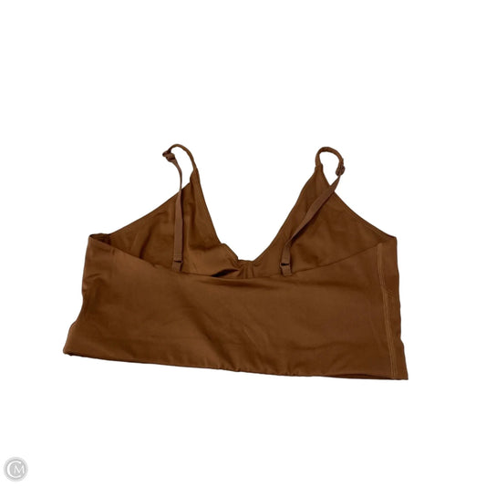 Athletic Bra By Girlfriend Collective In Tan, Size: L