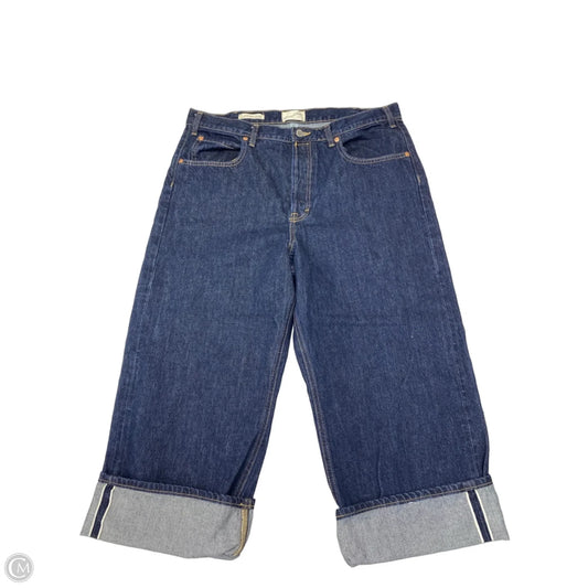 Jeans Wide Leg By Universal Thread In Blue Denim, Size: 14