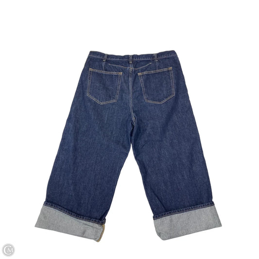 Jeans Wide Leg By Universal Thread In Blue Denim, Size: 14