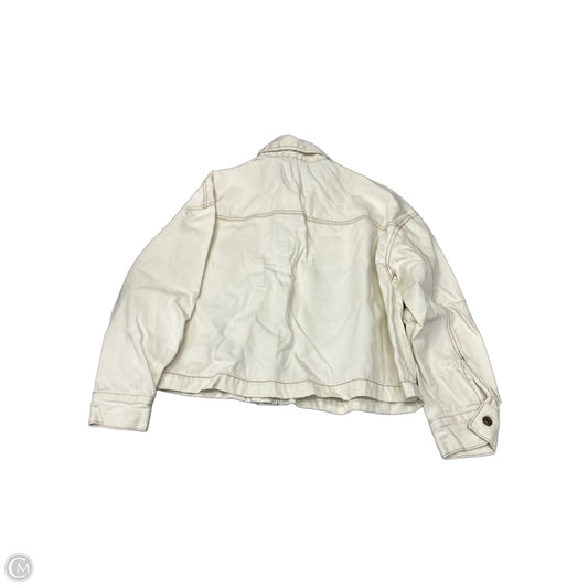 Jacket Shirt By Jane And Delancey In Cream, Size: L