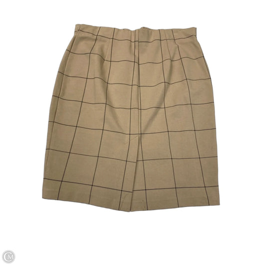 Skirt Mini & Short By Willi Smith In Tan, Size: 10