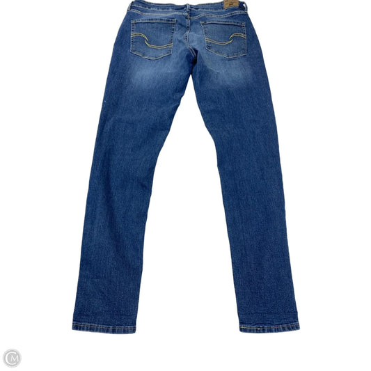 Jeans Skinny By Levis Signature In Blue Denim, Size: 12l