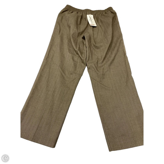 Pants Dress By Alfred Dunner In Beige, Size: 12p