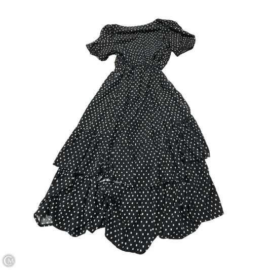 Dress Casual Maxi By Knox Rose In Black & White, Size: Xs