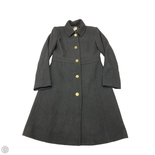 Coat Wool By J. Crew In Black, Size: Xs