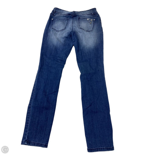 Jeans Skinny By Cato In Blue Denim, Size: 6