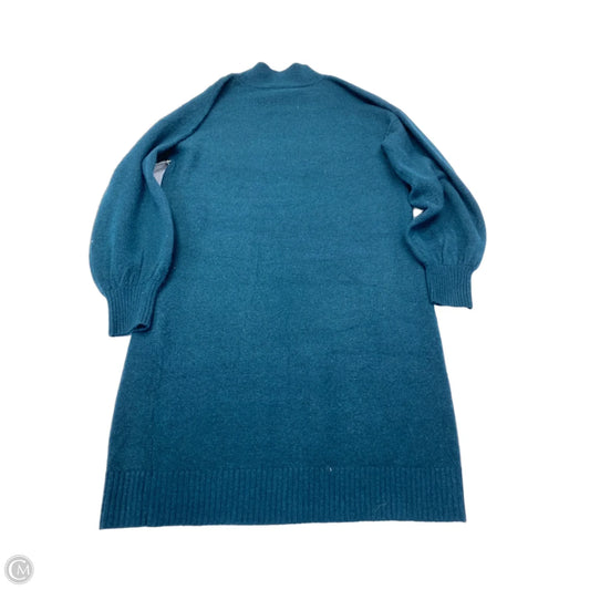 Dress Sweater By Loft In Teal, Size: L