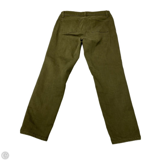 Jeans Skinny By Talbots In Green, Size: 8p