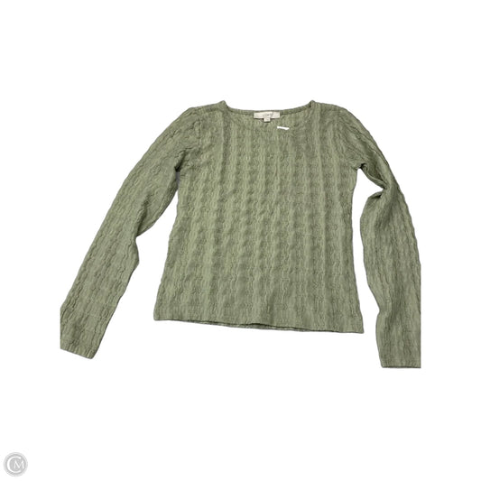 Top Long Sleeve By Loft In Green, Size: S