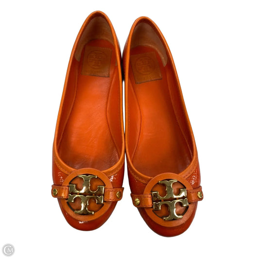 Shoes Designer By Tory Burch In Orange, Size: 6