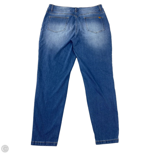 Jeans Skinny By Halara In Blue Denim, Size: 14