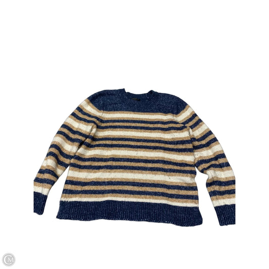 Sweater By Banana Republic In Striped Pattern, Size: M