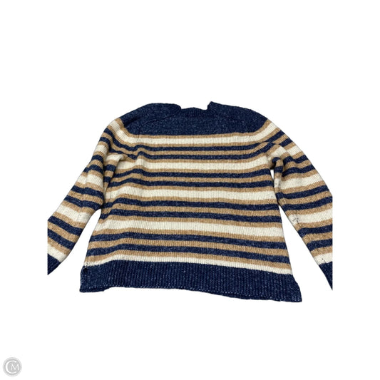 Sweater By Banana Republic In Striped Pattern, Size: M
