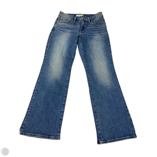 Jeans Flared By Madewell In Blue Denim, Size: 8