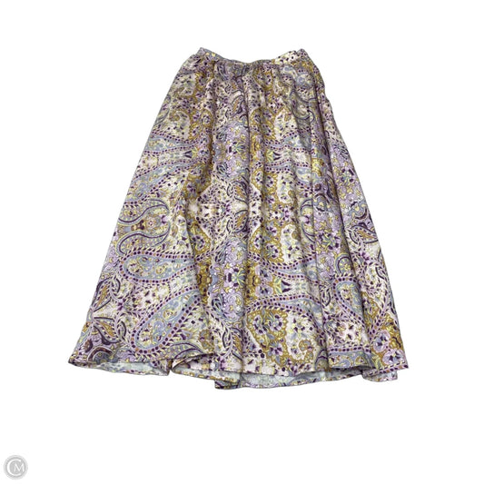 Skirt Maxi By H&m In Paisley Print, Size: 6