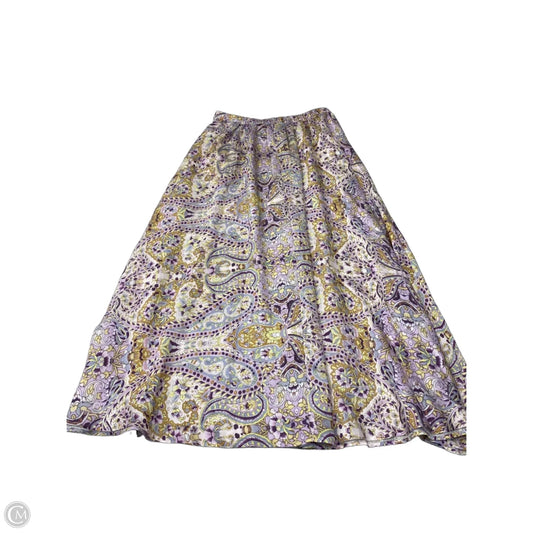 Skirt Maxi By H&m In Paisley Print, Size: 6