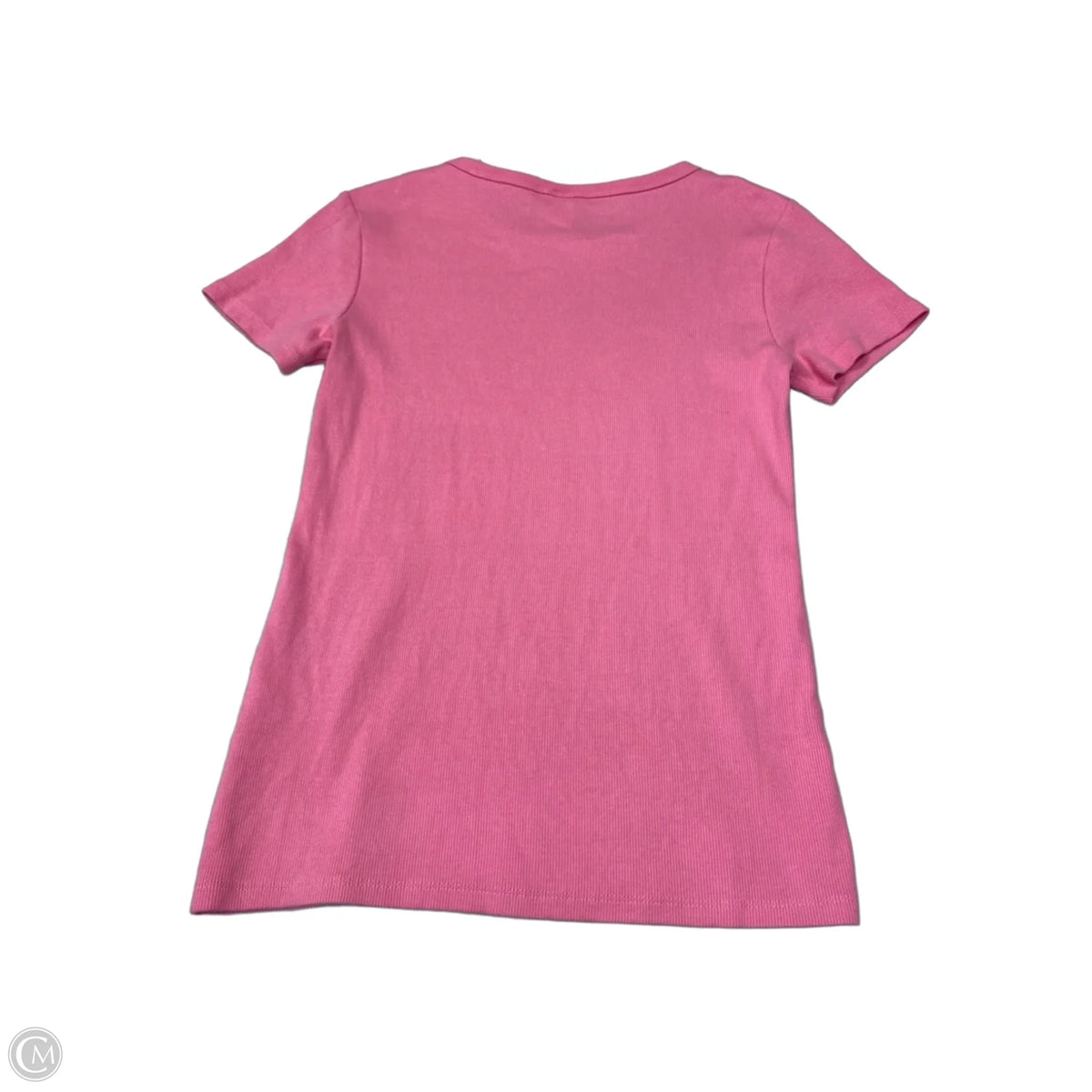 Top Short Sleeve Basic By H&m In Pink, Size: M
