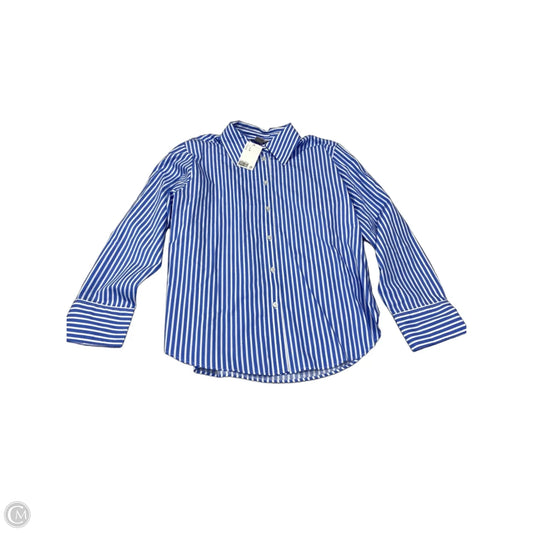 Top Long Sleeve By H&m In Striped Pattern, Size: S