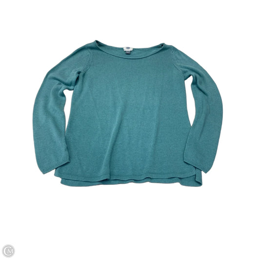 Top Long Sleeve Basic By Old Navy In Blue, Size: M