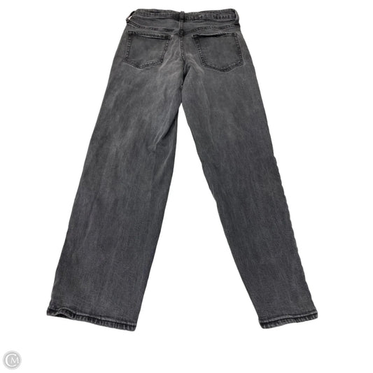 Jeans Straight By Old Navy In Grey Denim, Size: 6