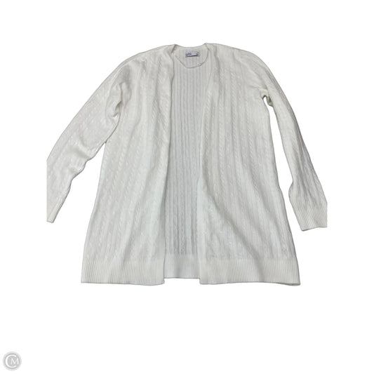 Cardigan By Croft And Barrow In White, Size: S