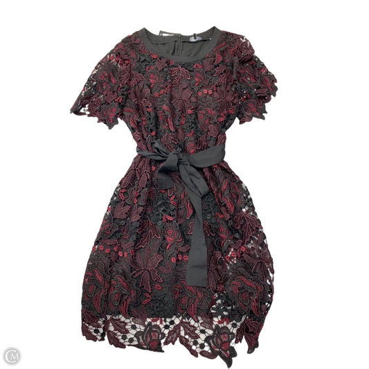Dress Designer By Kobi Halperin In Black & Red, Size: M
