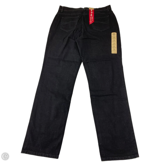 Jeans Straight By Charter Club In Black, Size: 14