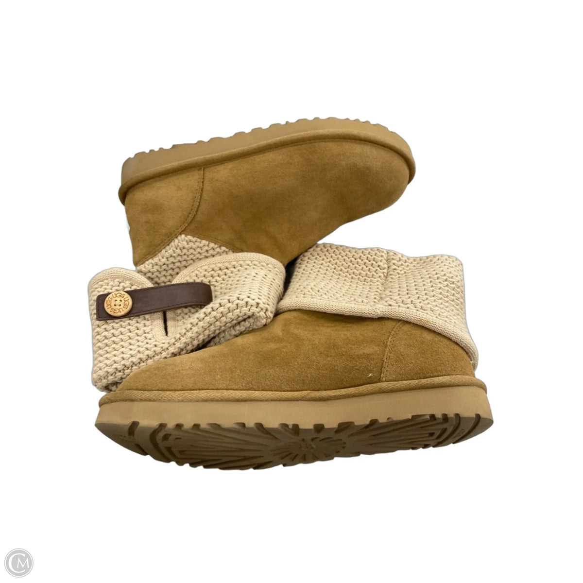 Boots Designer By Ugg In Tan, Size: 11