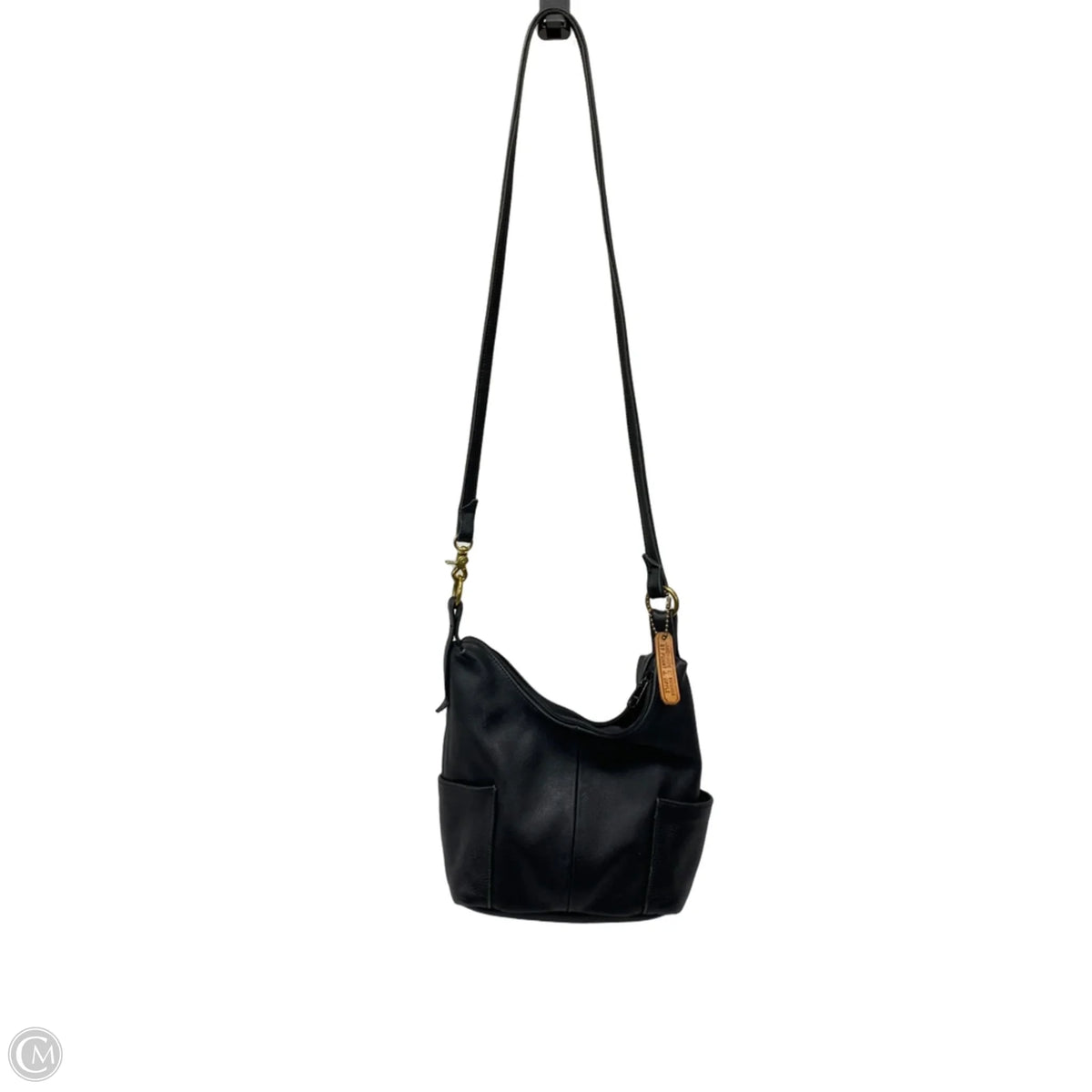 Crossbody Leather By Cmc, Size: Medium