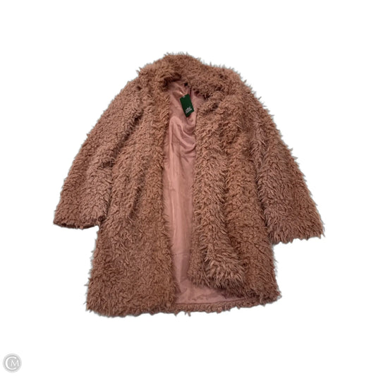 Jacket Faux Fur & Sherpa By Wild Fable In Mauve, Size: Xs
