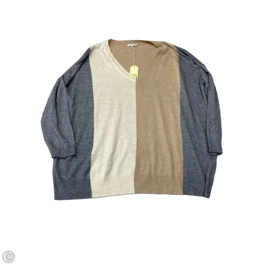 Top Long Sleeve By Jodifl In Multi-colored, Size: L