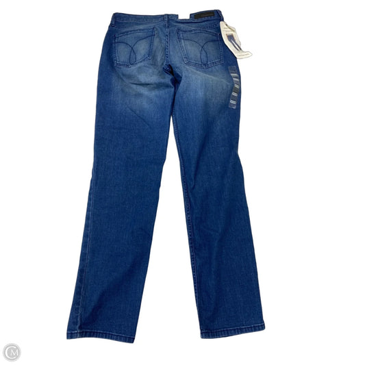 Jeans Skinny By Calvin Klein In Blue Denim, Size: 10