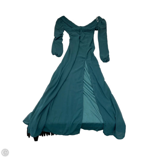 Dress Party Long By Lulus In Green, Size: S