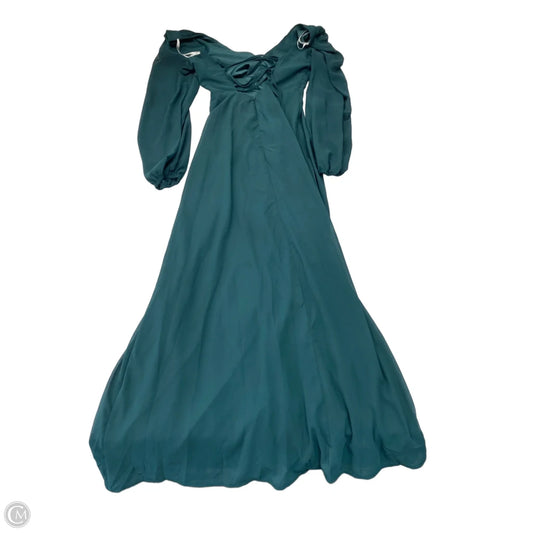 Dress Party Long By Lulus In Green, Size: S