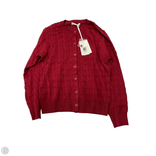 Cardigan By Grace Karin In Red, Size: L