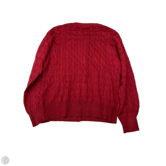 Cardigan By Grace Karin In Red, Size: L