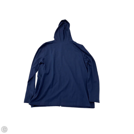 Sweatshirt Hoodie By Style And Company In Navy, Size: Xlp