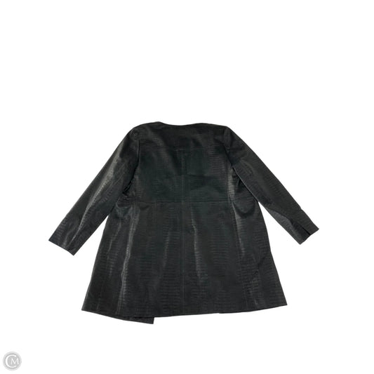 Coat Other By Chicos In Black, Size: L
