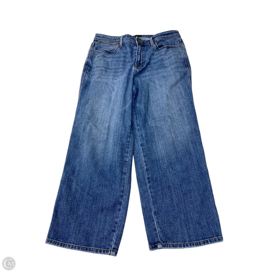 Jeans Wide Leg By Talbots In Blue Denim, Size: 12
