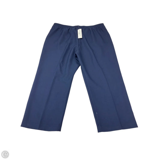 Pants Dress By Alfred Dunner In Navy, Size: 22