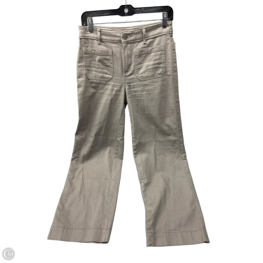Jeans Wide Leg By Loft In Grey, Size: 0p