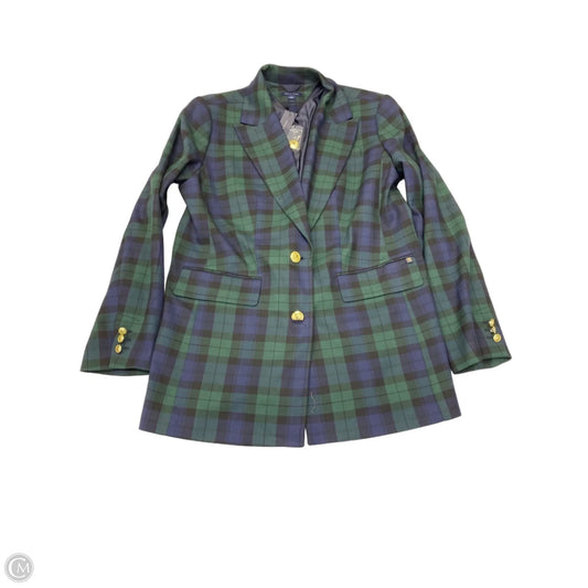 Blazer By Tommy Hilfiger In Plaid Pattern, Size: M