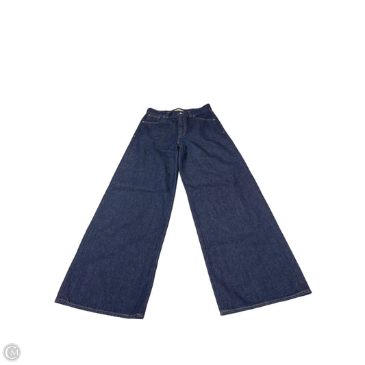 Jeans Wide Leg By Madewell In Blue Denim, Size: 4