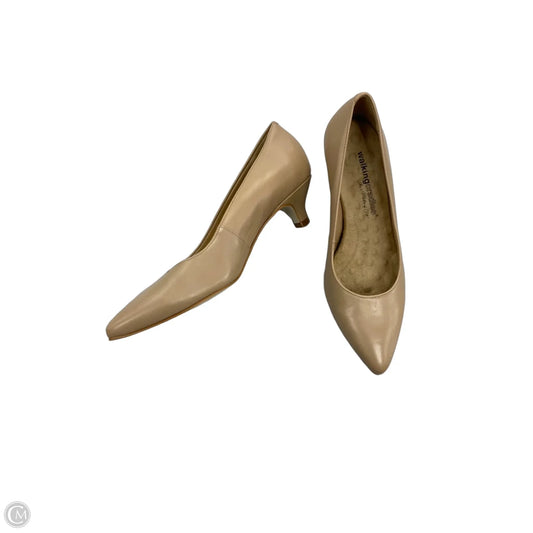 Shoes Heels Kitten By Cmc In Beige, Size: 8.5