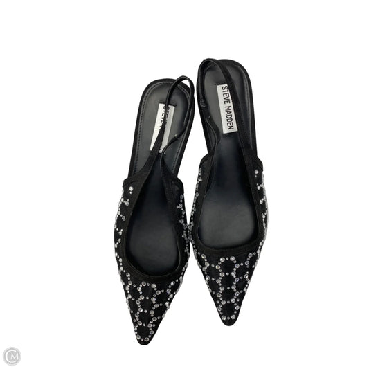 Shoes Heels Kitten By Steve Madden In Black, Size: 9.5
